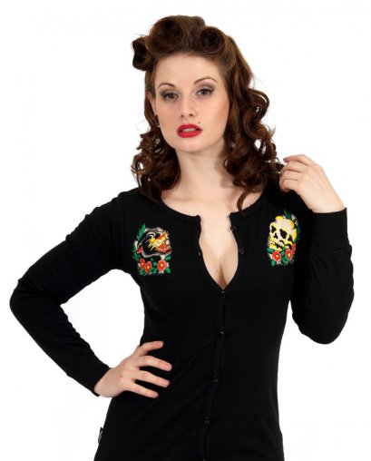 Liquor Brand PANTHERS Women Cardigans