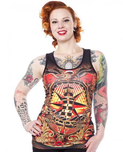 Liquor Brand LOOSE LIPS Damen Tank Tops