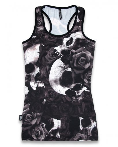 Liquor Brand DOOMED Damen Tank Tops