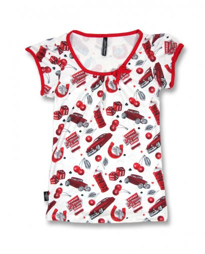 Liquor Brand CHERRY GARAGE Damen T-Shirts