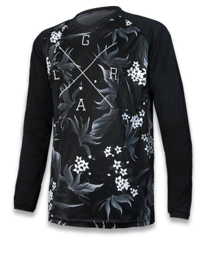 Loose Riders Black Island Herren Jerseys Lange Ärmel