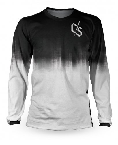 Loose Riders Dipped White Men Jerseys Longsleeves
