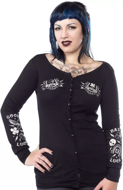 Liquor Brand JINX PROOF Women Cardigans