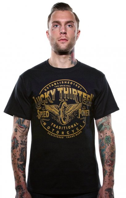 Lucky13 TRADITION Short Men T-Shirt
