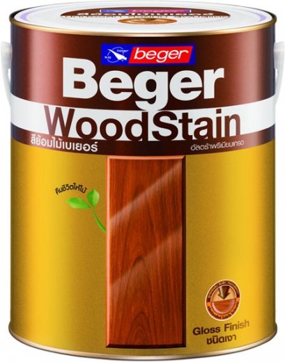 สีย้อมไม้เบเยอร์ วูดสเตน G-1906 ไม้มะค่า 1/4 กล.
