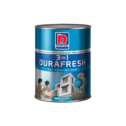 สีน้ำอะครีลิกชนิดยืดหยุ่น นิปปอน ทรี-อิน-วัน&nbsp;ดูราเฟรช&nbsp;C&nbsp;2.5G.