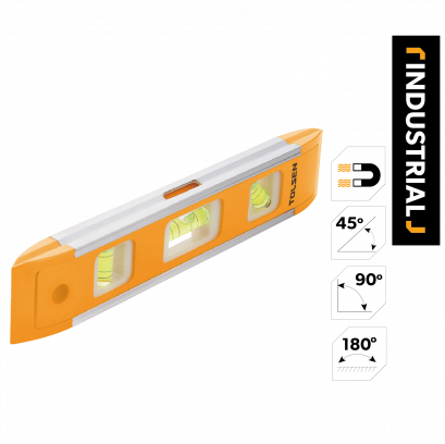 ระดับน้ำแม่เหล็ก TOLSEN 9" #35059
