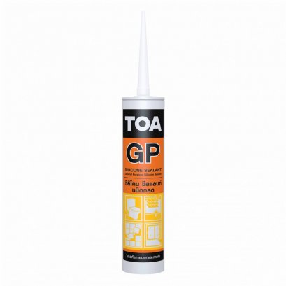 ซิลิโคนซีลแลนท์ยาแนวรอยต่อ&nbsp;TOA&nbsp;GP&nbsp;ใส