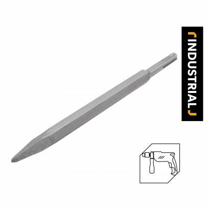 ดอกสกัดเหลี่ยม TOLSEN แหลม 14x250mm. #75440