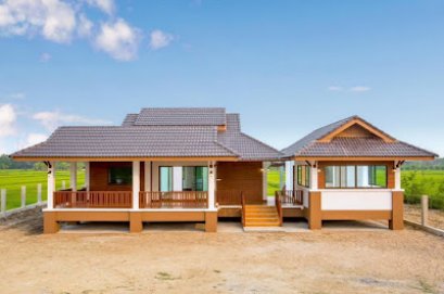 สร้างบ้านทรงไทยสมัยใหม่ ยกพื้นสูง ดีไซน์โดดเด่นสวยงาม