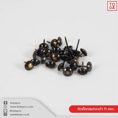 Black Gold pins 11 mm.