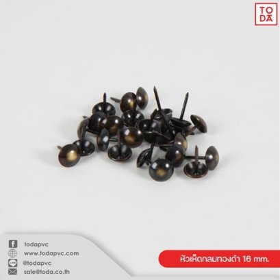 Blackened pins 16 mm.