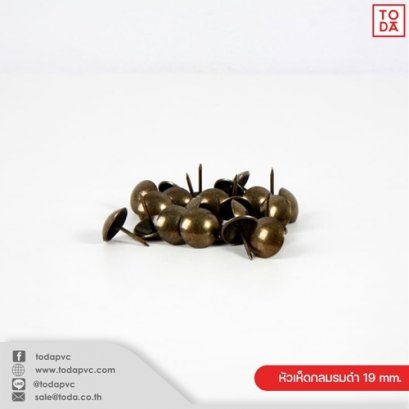 Blackened pins 19 mm.