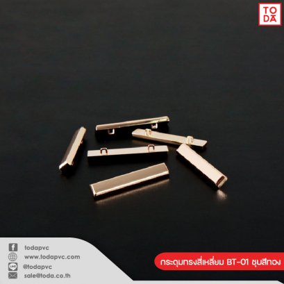 Square Stud BT-01 Gold Plated