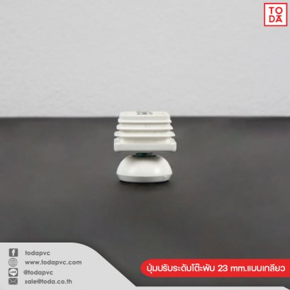 Folding table level adjustment knob 23 mm. threaded type