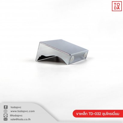 Steel leg TD-032 chrome plated