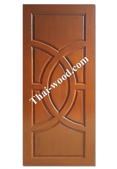 ประตูไม้สักบานเดี่ยวD305