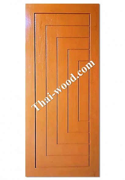 ประตูไม้สักบานเดี่ยวD323