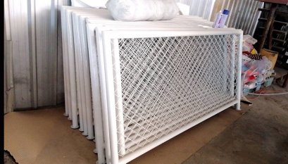 รั้วเหล็กน็อคดาวน์ knock down