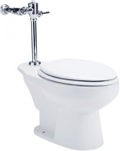 C1320 ส้วมนั่งราบ แบบใช้ฟลัชวาล์ว (ไม่รวมฟลัชวาล์ว) ใช้น้ำ 6 ลิตร รุ่น Sydney - COTTO