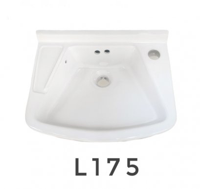 L-175 อ่างล้างหน้าแขวนผนัง สีขาว- Champion