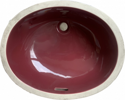 TF-470LM อ่างล้างหน้า แบบฝังใต้เคาน์เตอร์ รุ่น OVALYN [ สีขาว สีแดง สีเทาเงิน สีม่วง สีฟ้าวิสเพอร์บลู สีฟ้าเบอร์มิวด้า ] - American Standard