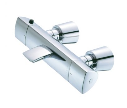 TS244A ก๊อกผสมอ่างอาบน้ำควบคุมอุณหภูมิคงที่ (Thermostat bath mixed for hand shower) รุ่น BELLINI - TOTO