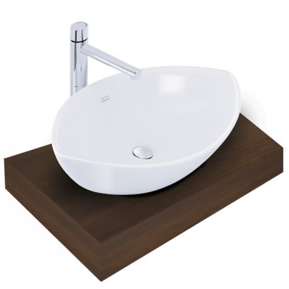 WP-F609 อ่างล้างหน้า (Lavatory)  รุ่น OVA EYE สีขาว- American Standard