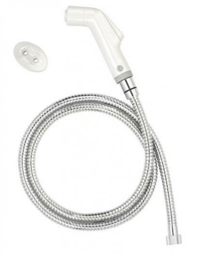 ฝักบัวฉีดชำระ สายโลหะ