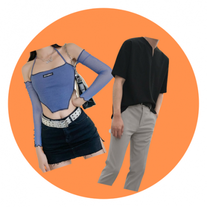 เสื้อผ้าผู้หญิงและผู้ชาย