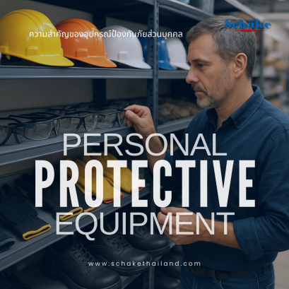 อุปกรณ์ป้องกันภัยส่วนบุคคลมีความสำคัญอย่างไร | SCHAKE
