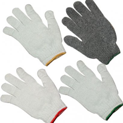 ถุงมือผ้าทอ