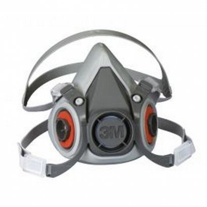หน้ากากชนิดไส้กรองคู่ 3M รุ่น 6000