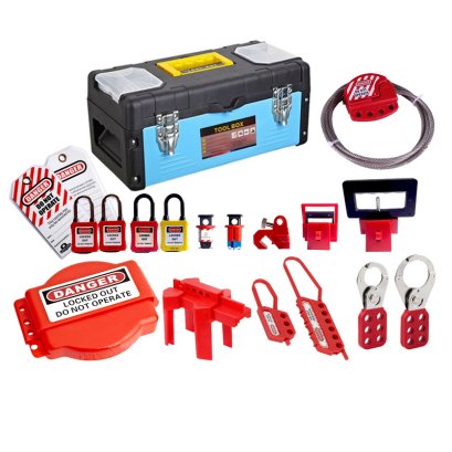 Lockout Tagout Set Group4 Tool Box สำหรับ2-4ท่าน LOTO LOCK®