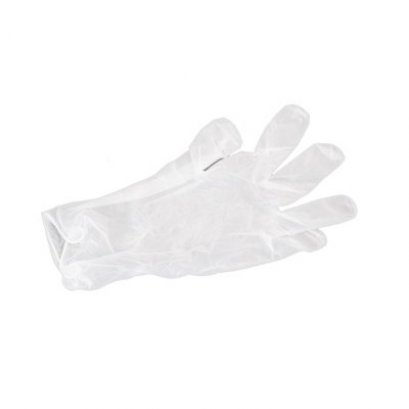 HDPE ถุงมือพลาสติกใส