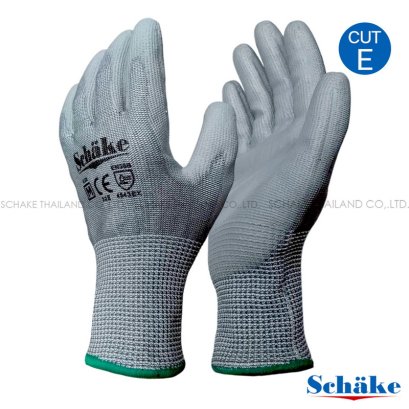 Gray Hi-Cut HPPE (HIGH PERFORMANCE POLYETHYLENE) Gloves
