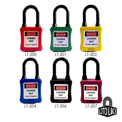 Padlock Nylon KD Lockout Tagout LOTO LOCK®