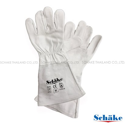 Schake ถุงมืออาร์กอนหนังแพะ Full Grain 35 cm.
