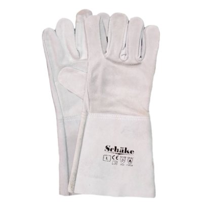 Schake ถุงมือหนังท้องยาว ยาว13-14นิ้ว สีธรรมชาติ