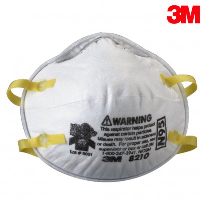 หน้ากากป้องกันฝุ่น 3M-8210
