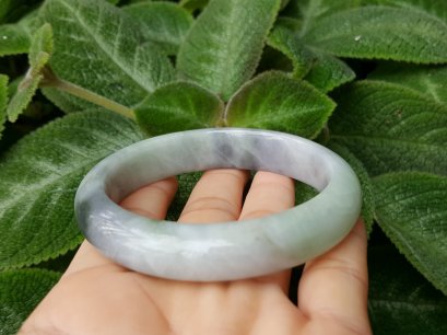 กำไลหยกธรรมชาติ-ท้องปลิง