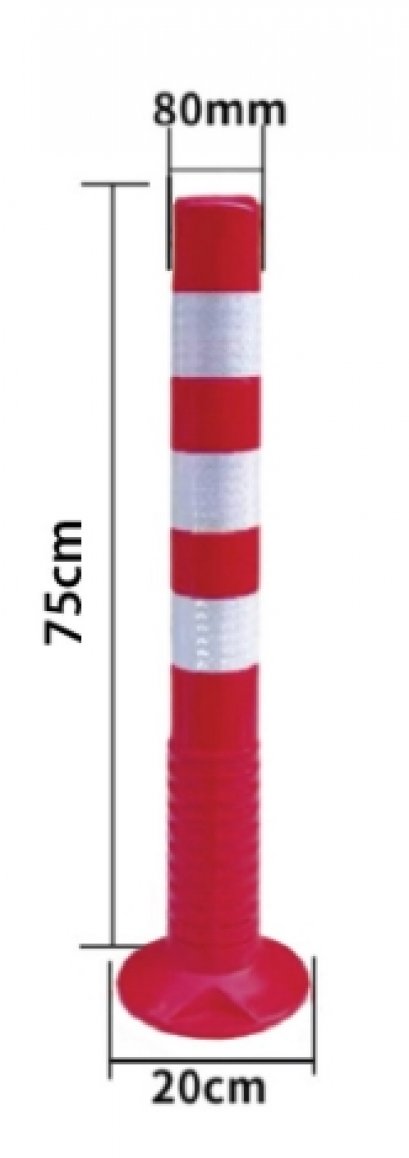 เสาจราจรล้มลุก 75 ชม.