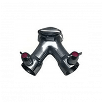 ข้อแยก Y 4&quot; เกลียวหยาบ 2.5&quot; x 2.5&quot; x 2.5&quot; สวมเร็วอลูมิเนียม