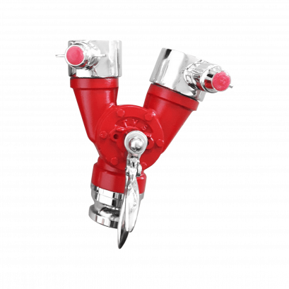 ข้อแยก 3 ทาง มีวาล์วเปิดปิด 2.5&quot; x 2.5&quot; x 2.5&quot;