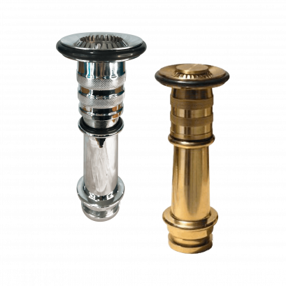 หัวฉีดสเปรย์ 180◦C  ขนาด 2.5&quot; ทองเหลือง / ทองเหลืองชุบโครเมียม