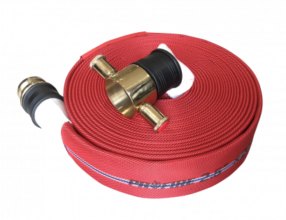 สายส่งน้ำดับเพลิง (PROFIRE) ชนิดผ้าใบ 20 BAR สีแดง