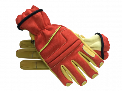 ถุงมือดับเพลิง หนังวัว