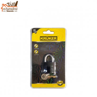 กุญแจบ้าน KK3336 KRUKER คอสั้น (สปริงสีดำ)