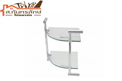 กระจกวางของ 980.62.252 HAFELE เข้ามุม2ชั้น