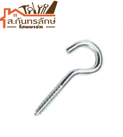 ขอแขวนผ้าม่าน #18 ตัวC ชุปขาวกันสนิม